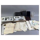 Lot of Vtg Photo Albums, Documents, & More