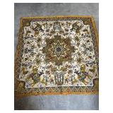 Vtg Embroidered Suzani Fabric Tapestry