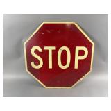 Vintage Metal Stop Sign