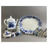 Vintage Blue Delft Lot