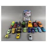 Assorted Diecast Vehicles - Tonka, Mattel & More