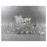 Assorted Glassware - Whiskey Glass, Cups & More