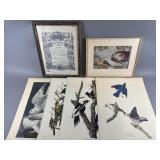 1800s Birth Certificate, Vintage Prints & More