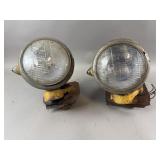 Vintage Yellow Headlights