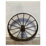 Antique Cast Iron Wagon Wheel