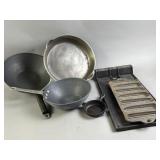 Lot of Frying Pans & More