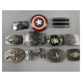 Vintage Western Belly Buckles & More