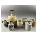Vintage Stoneware Crocks & More
