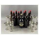 Vtg King of Beer Bottles, Ball Canning Jars & More