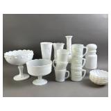 Vintage Milk Glass Lot