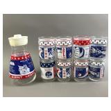Vintage Libbey Apollo Glasses and Carafe