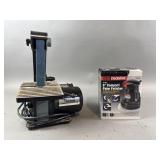 Delta 1" Belt Sander & (New) 6" Palm Polisher