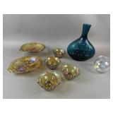 Stelvia Antiqua Wayne Husted Art Glass Bottle/More