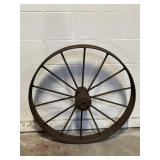 Antique Cast Iron Wagon Wheel