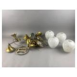 Vtg MCM Ceiling Light Fixture