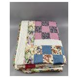 Vintage Handmade Decorative Patchwork Quilt