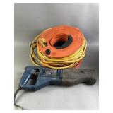 Ryobi RJ150V Reciprocating Saw & Extension Cords