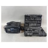 Diehard Battery Charger, Stanley Tool Set & Case