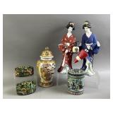 Vintage Japanese Porcelain Figures & More