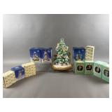 Precious Moments Christmas Tree & Figurines