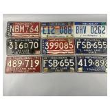 Vintage Michigan License Plates