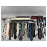 Lot Of Assorted Ties & More