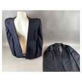 Christian Dior Suit Jacket & Black Suit Jacket