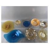 Vintage Pressed Glassware, Serving Trays & More