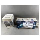 Sharper Image Steam Wizard & Heated Faux Blanket
