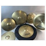 Lot Of Assorted Musical Symbols & Carrying Case