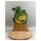 Vtg Fulton Cast Iron Corn Shelled