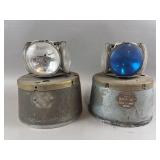 Vintage Detroit Rotating Police Beacon Light (2)