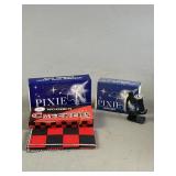 Pixie Vendors Checkers & Microscope