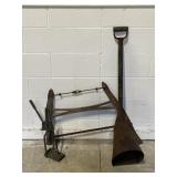 Antique Grain Peck Measuring Shovel & More