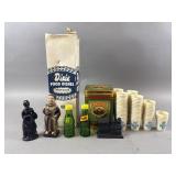 Vintage Mini Squirt Bottles, Dixie Cups & More