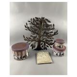 Signed Tree of Life Sculpture & More