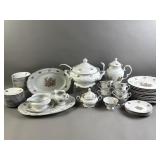 Vintage Porcelain Dinnerware Set