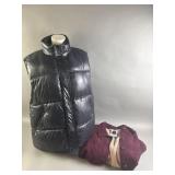 Topshop Puffer Vest & Boston Traders Sherpa