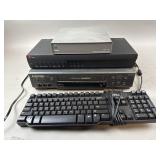 Mitsubishi HS-U448 VCR, Keyboard & More