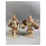 Vintage Chinese Soapstone Carving Figures