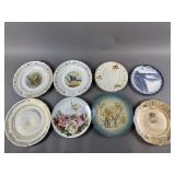 Various Vintage Painted Plates