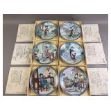 Vtg Imperial Jingdezhen Porcelain Plates