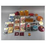 Assorted Trailer Lights, Reflectors & More