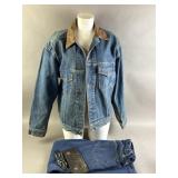 Vtg Marlboro Jean Jacket, Rustler Jeans, & More