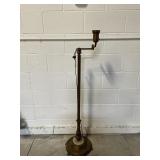 Vintage Brass Floor Lamp