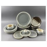 Vintage Harkerware Pottery Plates & More