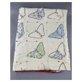 Vintage Handmade Butterfly Appllique Quilt