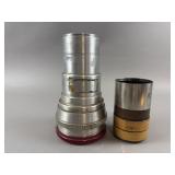 Vintage Bausch & Lomb Projector Lenses