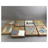 Pewabic Pottery Christmas Ornaments