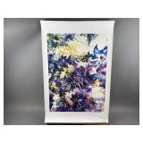 "Rhapsody" Offset Lithograph By Zoe Mac 1992